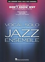 Don't Know Why - Vocal Solo with Jazz Ensemble - score & parts