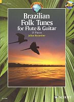Brazilian Folk Tunes + CD / příčná flétna a kytara
