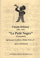Debussy: Le Petit Negre (Černoušek) / kvartet zobcových fléten (SSAT)