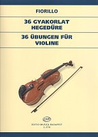 36 Exercises for Violin by Federigo Fiorillo