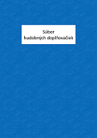 Súbor hudobných doplňovačiek, krížoviek a osemsmeroviek (slovenská verze)