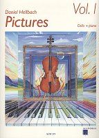 PICTURES 1 by Daniel Hellbach + CD / violoncello a klavír