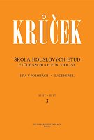 Škola houslových etud II. (Szkoła etiud skrzypcowych zeszyt 3+4 / gra w pozycjach) – Václav Krůček