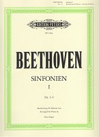 Beethoven Symphonies Nr. 1-5 / piano solo