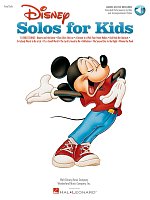 DISNEY Solos for Kids + Audio Online / zpěvník filmových písniček pro děti