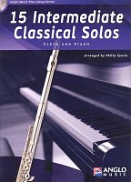 15 Intermediate Classical Solos + CD / příčná flétna a klavír