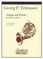 Telemann: Adagio and Presto / horn + piano