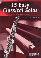 15 Easy Classical Solos + CD / klarinet a klavír