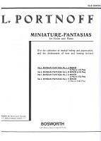 Portnoff: Russian Fantasia No.1 in A Minor / housle a klavír