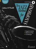 The Jazz Method for Tenor Sax by John O'Neill + Audio Online / tenorový saxofon