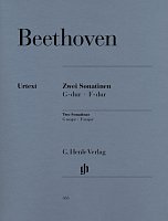 Beethoven: Two Sonatinas (G major+ F major)(urtext) / piano