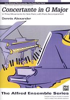 Concertante in G Major by Dennis Alexander / 2 pianos 4 hands