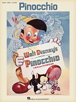 Pinocchio - zpěvník deseti písniček z animovaného filmu