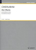 Cherubini: Ave Maria for alto (baritone) + piano