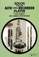 Solos for the Alto Recorder Player / alto (treble) recorder & piano
