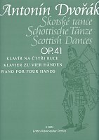 DVOŘÁK: Scottish Dances op. 41 / 1 piano 4 hands