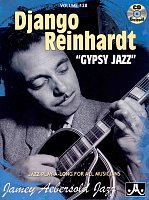 AEBERSOLD PLAY ALONG 128 - DJANGO REINHARDT "Gypsy Jazz" + CD