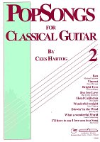 POPSONGS 2 for Classical Guitar by Cees Hartog