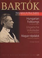 Bartók Béla: HUNGARIAN FOLKSONGS / housle a klavír