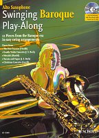 SWINGING BAROQUE + CD / alto sax & piano