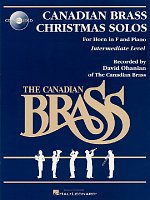 THE CANADIAN BRASS - Christmas Solos + CD / waltornia (horn in F) i fortepian