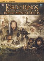 LORD OF THE RINGS - INSTRUMENTAL SOLOS + CD piano accompaniment