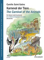 Camille Saint-Saëns: The Carnival of the Animals (Karneval zvířat) - klavír ve snadném slohu