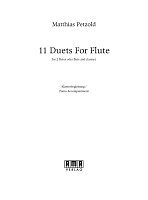 11 DUETS for FLUTE / klavírní doprovod