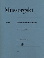 Mussorgsky: Pictures at an Exhibition (urtext) / klavír