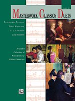 Masterwork Classics Duets 10 / 1 klavír 4 ruce