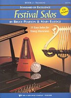 Standard of Excellence: Festival Solos 2 + CD / puzon