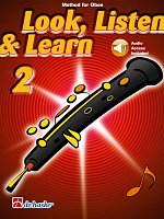 LOOK, LISTEN & LEARN 2 + Audio Online / method for oboe