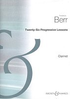 Berr: Twety-Six Progressive Lessons / 26 progresivních etud pro dva klarinety (žák + učitel)