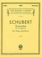 SCHUBERT - Sonata Per Arpeggione for Viola & Piano / viola a klavír
