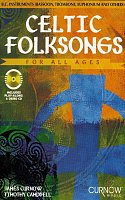 CELTIC FOLKSONGS FOR ALL AGES + CD  bass clef ins