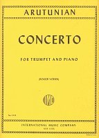ARUTUNIAN, Alexander - CONCERTO for Trumpet and Piano / trumpeta a klavír