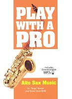 Play with a PRO + Audio Online / alto sax duets