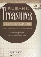 Rubank Treasures for Tenor Saxophone + Audio Online / tenorový saxofon a klavír (PDF)