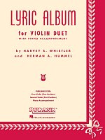 LYRIC ALBUM for Violin Duet + Piano
