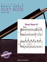 Alfred´s Basic Adult - Duet Book 2 / 1 klavír 4 ruce