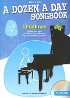 A DOZEN A DAY - CHRISTMAS SONGBOOK 1 + CD / piano