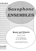 MENUET AND POLONAISE saxophone quartet (AATB)