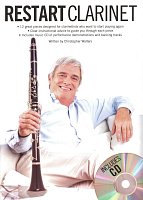 RESTART CLARINET + CD / 12 známých skladeb vybraných pro klarinetisty, kteří chtějí začít znova