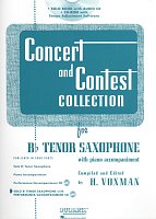 CONCERT & CONTEST COLLECTIONS + Audio Online / tenorový saxofon a klavír (PDF)