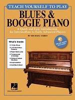 BLUES & BOOGIE PIANO + Audio Online / učebnice pro mírně pokročilé samouky
