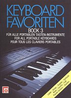 KEYBOARD FAVORITEN 3 / známé melodie pro klávesové nástroje