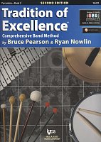 Tradition of Excellence 2 + Audio Video Online / percussion