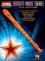 RECORDER Songbook - FAVORITE MOVIE THEMES (2nd edition)