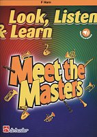 LOOK, LISTEN & LEARN - Meet the Masters + Audio Online / f horn + piano