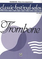 CLASSIC FESTIVAL SOLOS 2 / trombon (pozoun) - klavírní doprovod